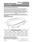 Installation & Service Manual PARALLEL