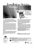 Installation Service Manual