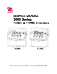 Ohaus T32MC Technical Manual