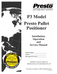 P3™ Pallet Positioner