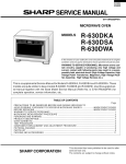 R-630DKA R-630DSA R-630DWA SERVICE MANUAL