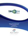 Tobacco Plus Expo 2014 - HUB | AGS Expo Services