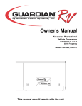 Generac Quiet Pack 50 operating manual