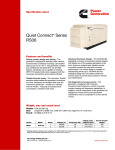 Quiet ConnectTM Series RS36 - Electric Generators Direct