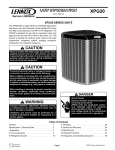 XPG20 Series - HvacPartsShop.com