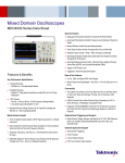 Mixed Domain Oscilloscopes - MDO4000 Series