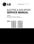 electric & gas dryer service manual