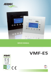 VMF E-5 After sales manual