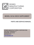 50 SLI Deck Supplement - Laird Manufacturing Corporation
