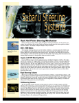 Subaru steering systems