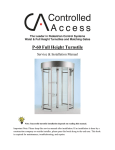 P60 Installation Manual - Controlled Access, Inc.