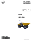 5001, 6001 Dumper Manual