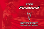 2001 Pontiac Firebird Owners Manual