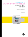 Models 8681/8681_BAC SureFlow Adaptive Offset Controller