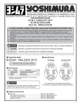 Installation Instructions & Parts Diagram