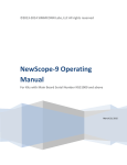 NewScope-9 Operating Manual