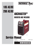 ARCMASTER® 185 AC/DC 200 AC/DC Service Manual