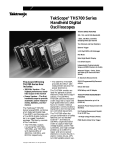 TekScope THS700 Series Handheld Digital Oscillscopes