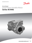 Series 40 M46 Variable Motors Service Manual