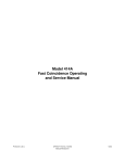 Model 414A Fast Coincidence Operating and Service Manual
