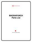 MAGNAPUNCH Parts List