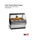 Hot Food Deli Case - Whaley Food Service
