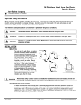 SN Stainless Steel Hose Reel Series Service Manual