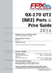 GX270 UT2 Parts Guide