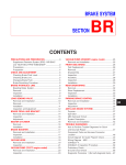 BRAKE SYSTEM SECTION BR