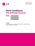 Room Conditioner SVC MANUAL(General)