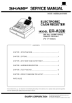 MODEL ER-A320 SERVICE MANUAL