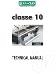 TECHNICAL MANUAL - Whaley Food Service