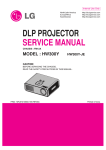 DLP PROJECTOR SERVICE MANUAL