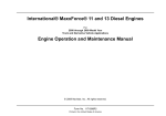 International® MaxxForce® 11 and 13 Diesel Engines Engine