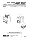 Follett Maestro™ Chewblet® 400 Series Ice Machine and Top Kit