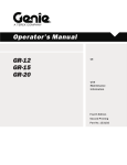 Operator`s Manual