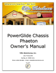 Phaeton Owner`s Manual