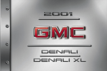 2001 GMC Yukon Denali Owners Manual