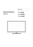 file no service manual led tv