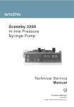 GRASEBY 3200 Infusion Pump Service Manual
