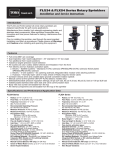 FLX34 & FLX54 Series Rotary Sprinklers Installation