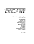 THE J2EE™ 1.4 Tutorial in NetBeans