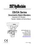 OS/OA Series Gravimetric Batch Blenders