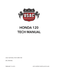 HONDA 120 TECH MANUAL
