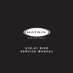 U3x-01 Bike SeRViCe MANUAl