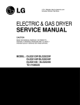 ELECTRIC & GAS DRYER SERVICE MANUAL