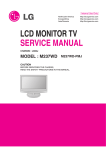 LCD MONITOR TV SERVICE MANUAL