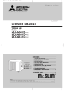 SERVICE MANUAL MU-A08VD- MU-A10VD- MU-A13VD