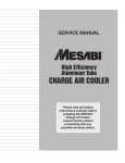 Charge Air Cooler - L&M Radiator Pty Ltd