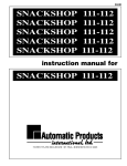 Snackshop 111/112